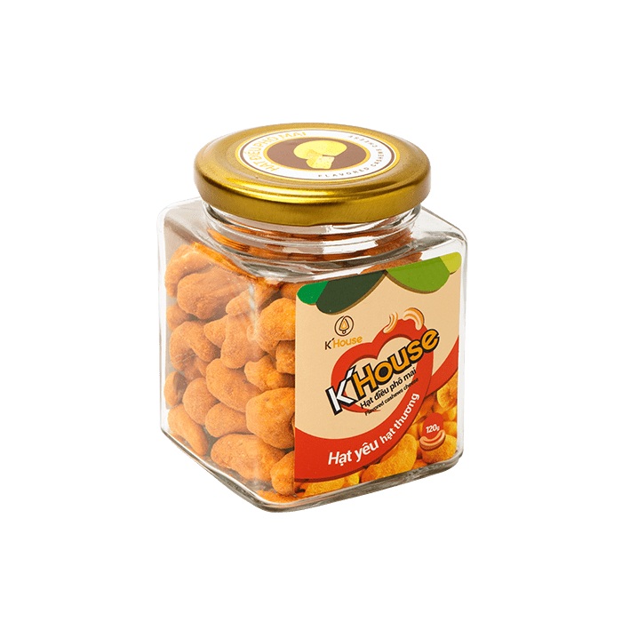 Hạt Điều Phô Mai K’House Hũ 120gr